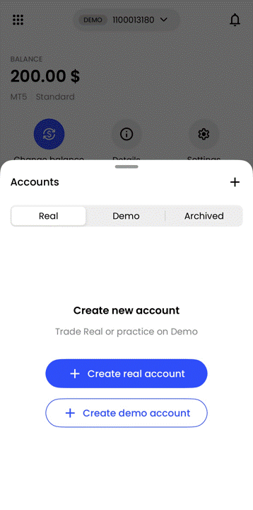 ENG How to Create a Trading Account in JustMarkets Trading App.gif